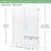 Marina Glass & Aluminum Silver Shower Door Silver 6
