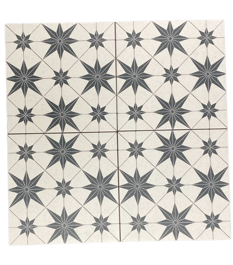 Full Tile Sample - Marmette Asteri Porcelain Tile - 8" x 8" x 3/8" Matte