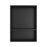 Stainless Steel Matte Black Shower Niche Matte Black 1
