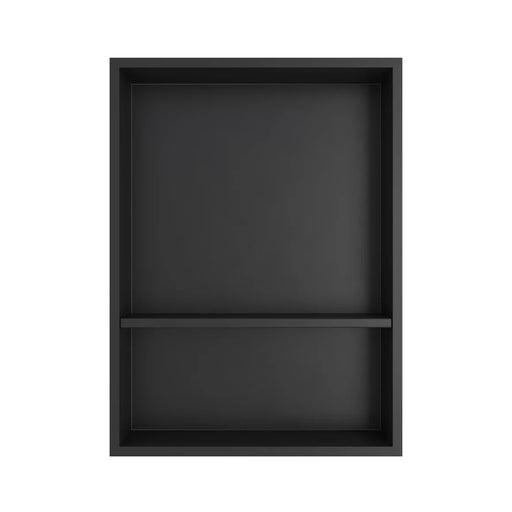 Stainless Steel Matte Black Shower Niche Matte Black 1