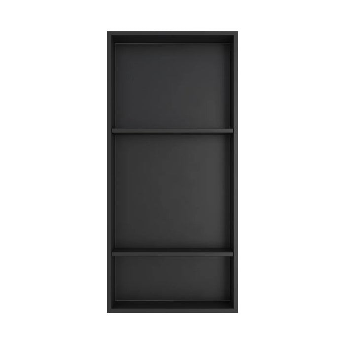 Stainless Steel Matte Black Shower Niche Matte Black 2
