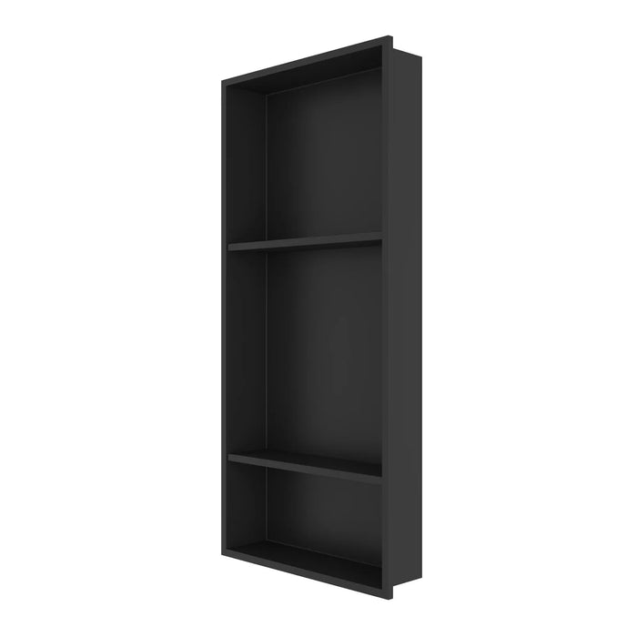 Stainless Steel Matte Black Shower Niche Matte Black 1