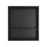 Stainless Steel Matte Black Shower Niche Matte Black 2