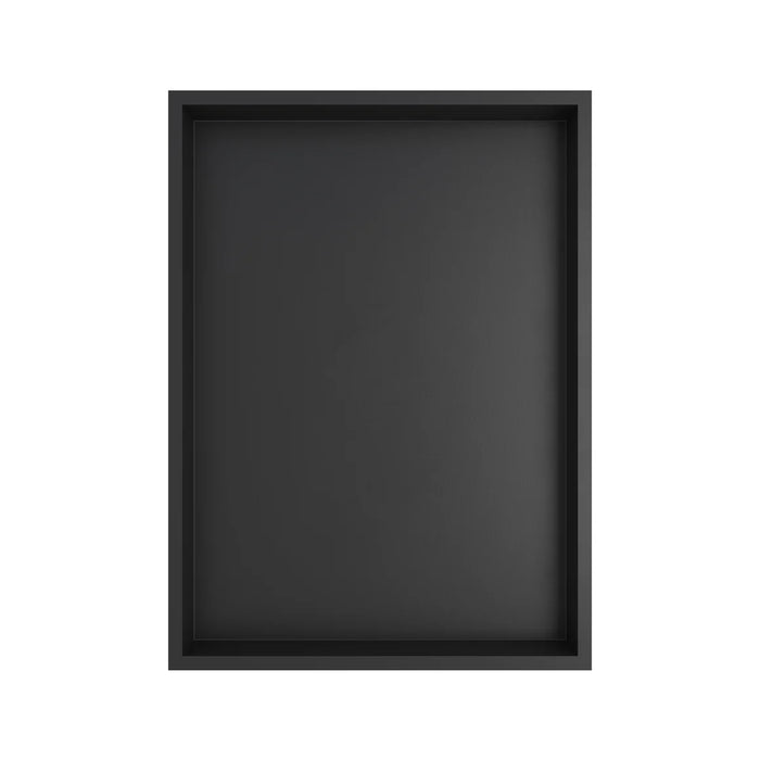 Stainless Steel Matte Black Shower Niche Matte Black 2