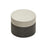 Transcendent Aluminum Matte Black / Silver Champagne Cabinet Knob 1