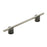Transcendent Aluminum Matte Black / Silver Champagne Cabinet Pull 4