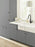 Transcendent Aluminum Matte Black / Silver Champagne Cabinet Pull 19