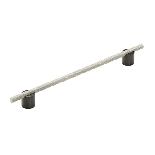 Transcendent Aluminum Matte Black / Silver Champagne Cabinet Pull 6