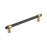 Mergence Zinc Matte Black / Champagne Bronze Appliance Pull 1
