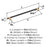Mergence Zinc Matte Black / Champagne Bronze Appliance Pull 4