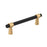 Mergence Zinc Matte Black / Champagne Bronze Cabinet Pull 5