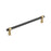 Mergence Zinc Matte Black / Champagne Bronze Cabinet Pull 3