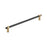 Mergence Zinc Matte Black / Champagne Bronze Cabinet Pull 4