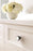 Oberon Zinc & Acrylic Matte Black / Frosted Acrylic Cabinet Knob 4