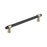 Mergence Zinc Matte Black / Golden Champagne Appliance Pull 1