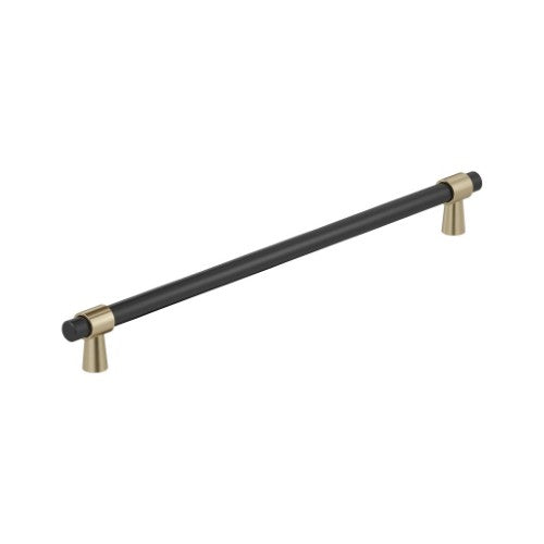 Mergence Zinc Matte Black / Golden Champagne Appliance Pull 2