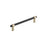 Mergence Zinc Matte Black / Golden Champagne Cabinet Pull 4