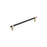Mergence Zinc Matte Black / Golden Champagne Cabinet Pull 6