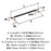 Mergence Zinc Matte Black / Golden Champagne Cabinet Pull 13