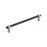Mergence Zinc Matte Black / Golden Champagne Cabinet Pull 7