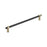 Mergence Zinc Matte Black / Golden Champagne Cabinet Pull 8