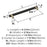 Mulino Zinc Matte Black / Golden Champagne Cabinet Pull 12
