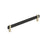 Mulino Zinc Matte Black / Golden Champagne Cabinet Pull 6