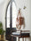 Burbank Zinc Matte Black / Golden Champagne Hook 6