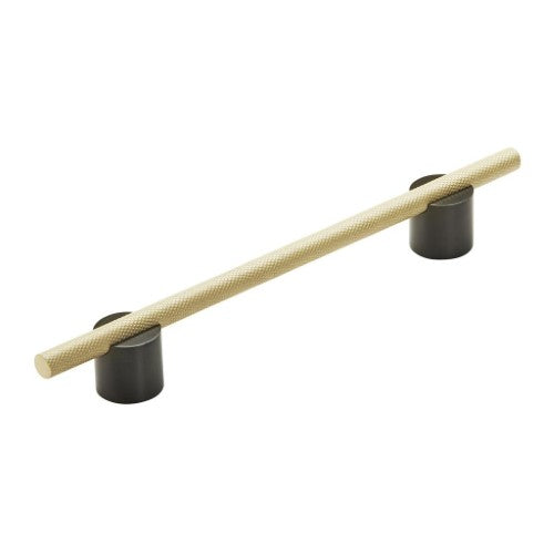 Transcendent Aluminum Matte Black / Matte Gold Cabinet Pull 3