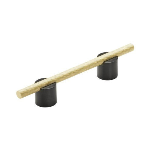 Transcendent Aluminum Matte Black / Matte Gold Cabinet Pull 2
