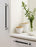 Mergence Zinc Matte Black / Polished Chrome Appliance Pull 7