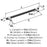 Mergence Zinc Matte Black / Polished Chrome Appliance Pull 3