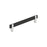 Mulino Zinc Matte Black / Polished Chrome Cabinet Pull 4