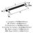 Mulino Zinc Matte Black / Polished Chrome Cabinet Pull 11