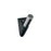 Acclivity Zinc Matte Black / Polished Chrome Hook 1