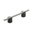 Transcendent Aluminum Matte Black / Polished Nickel Cabinet Pull 2