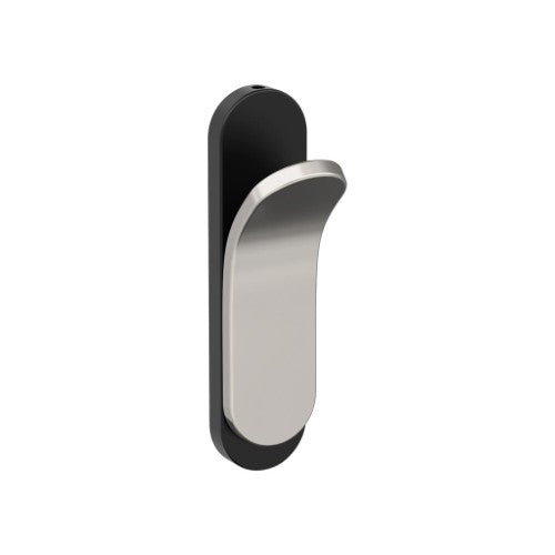 Unison Zinc Matte Black / Polished Nickel Hook 1