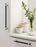 Mergence Zinc Matte Black / Satin Nickel Appliance Pull 7