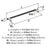 Mergence Zinc Matte Black / Satin Nickel Cabinet Pull 15