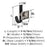 Burbank Zinc Matte Black / Satin Nickel Hook 2