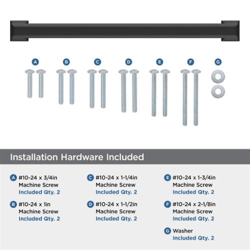 Appoint Zinc Matte Black Appliance Pull 5