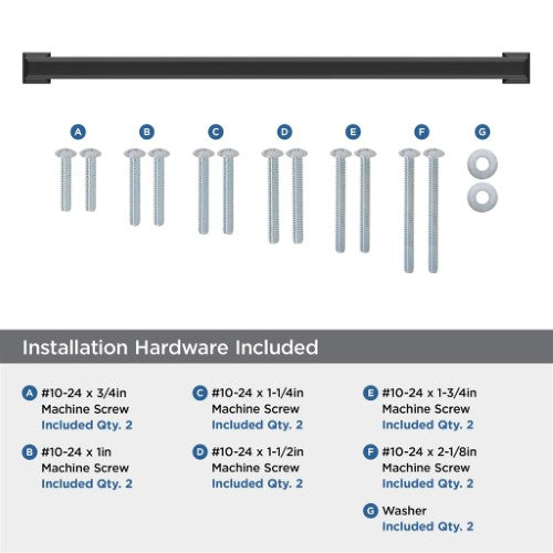 Appoint Zinc Matte Black Appliance Pull 6