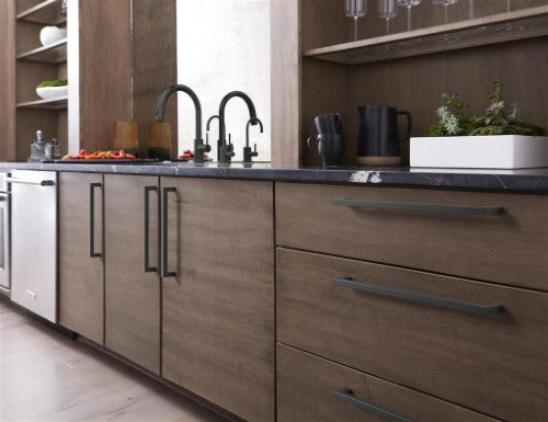 Monument Zinc Matte Black Appliance Pull 7