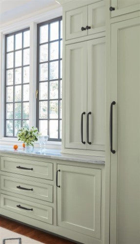 Renown Zinc Matte Black Appliance Pull 7