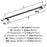 Winsome Zinc Matte Black Appliance Pull 6