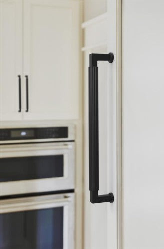 Ballard Zinc Matte Black Appliance Pull 7