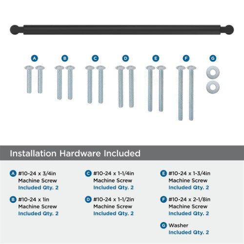 Balon Zinc Matte Black Appliance Pull 6