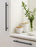 Caliber Zinc Matte Black Appliance Pull 7
