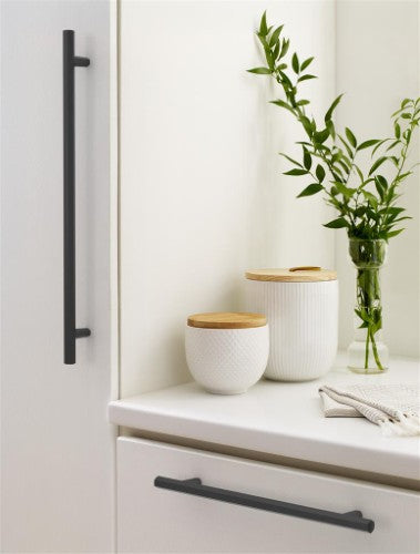 Caliber Zinc Matte Black Appliance Pull 7