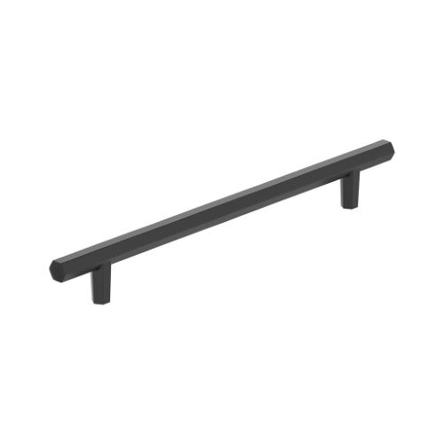 Caliber Zinc Matte Black Appliance Pull 1